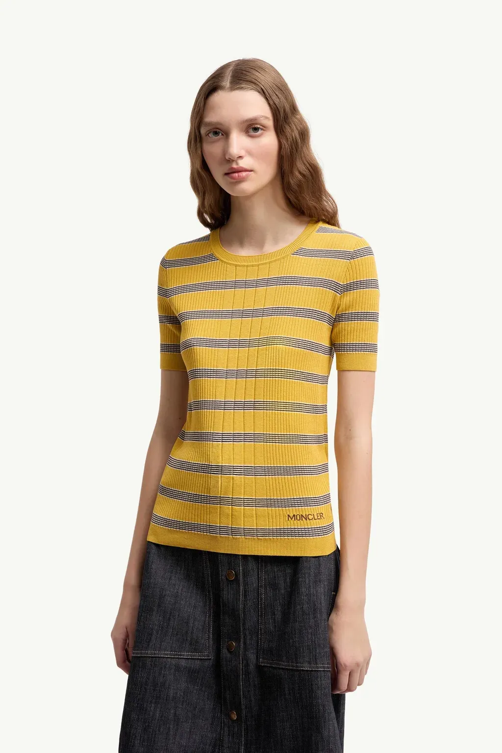 Striped Cotton T-Shirt