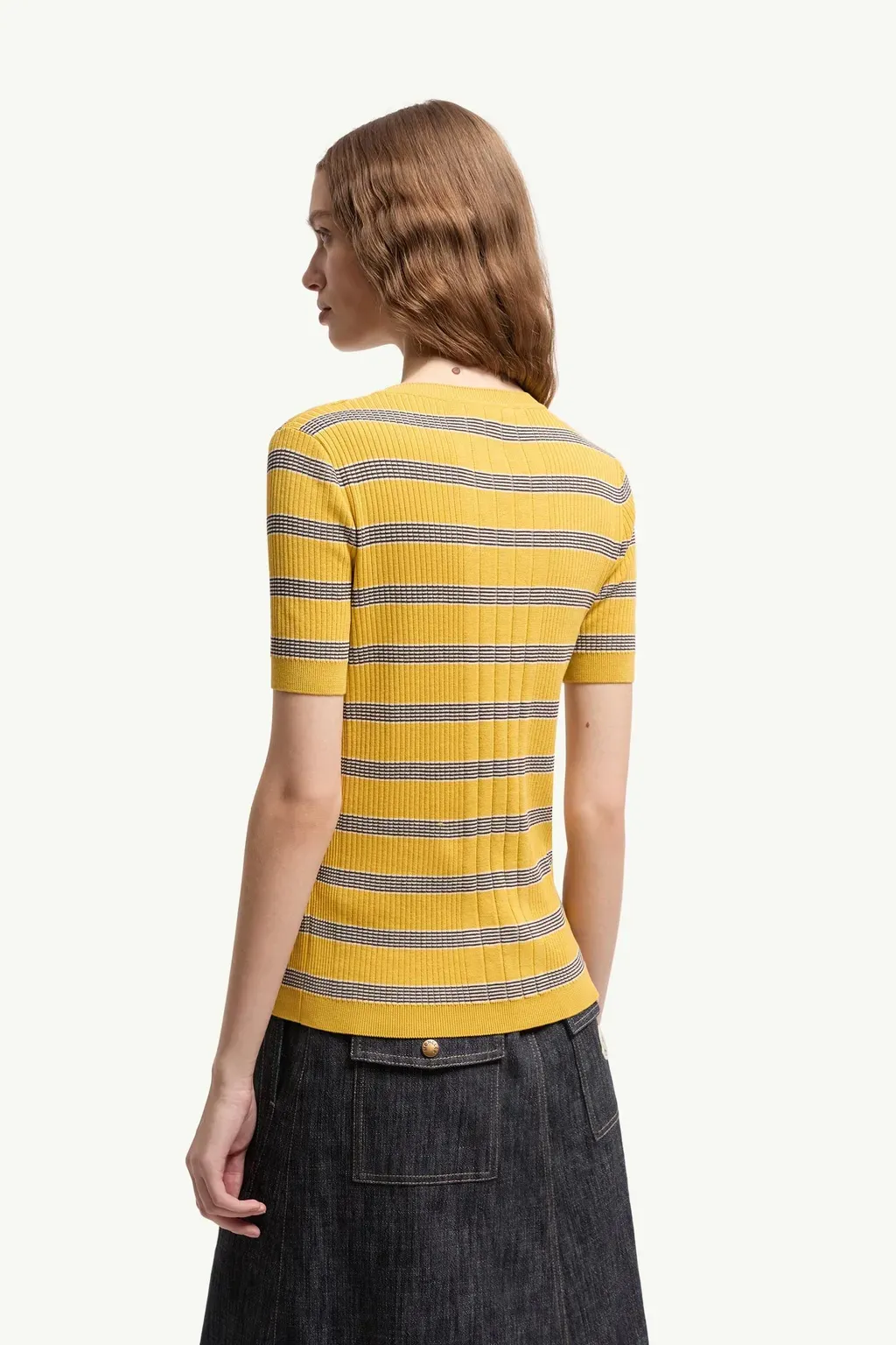 Striped Cotton T-Shirt