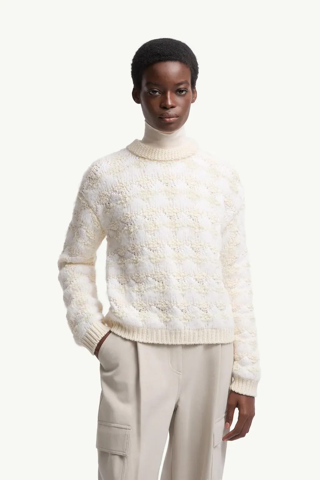 Wool & Alpaca Blend Striped Jumper