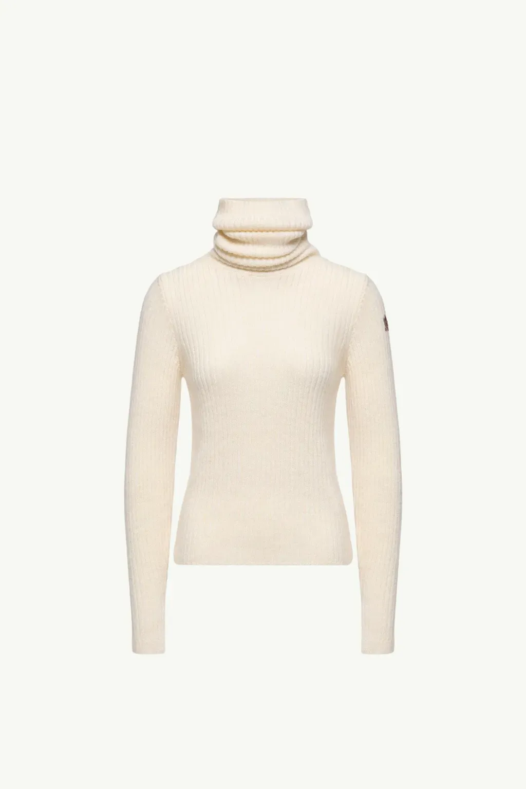 Wool & Mohair Blend Polo Neck Jumper