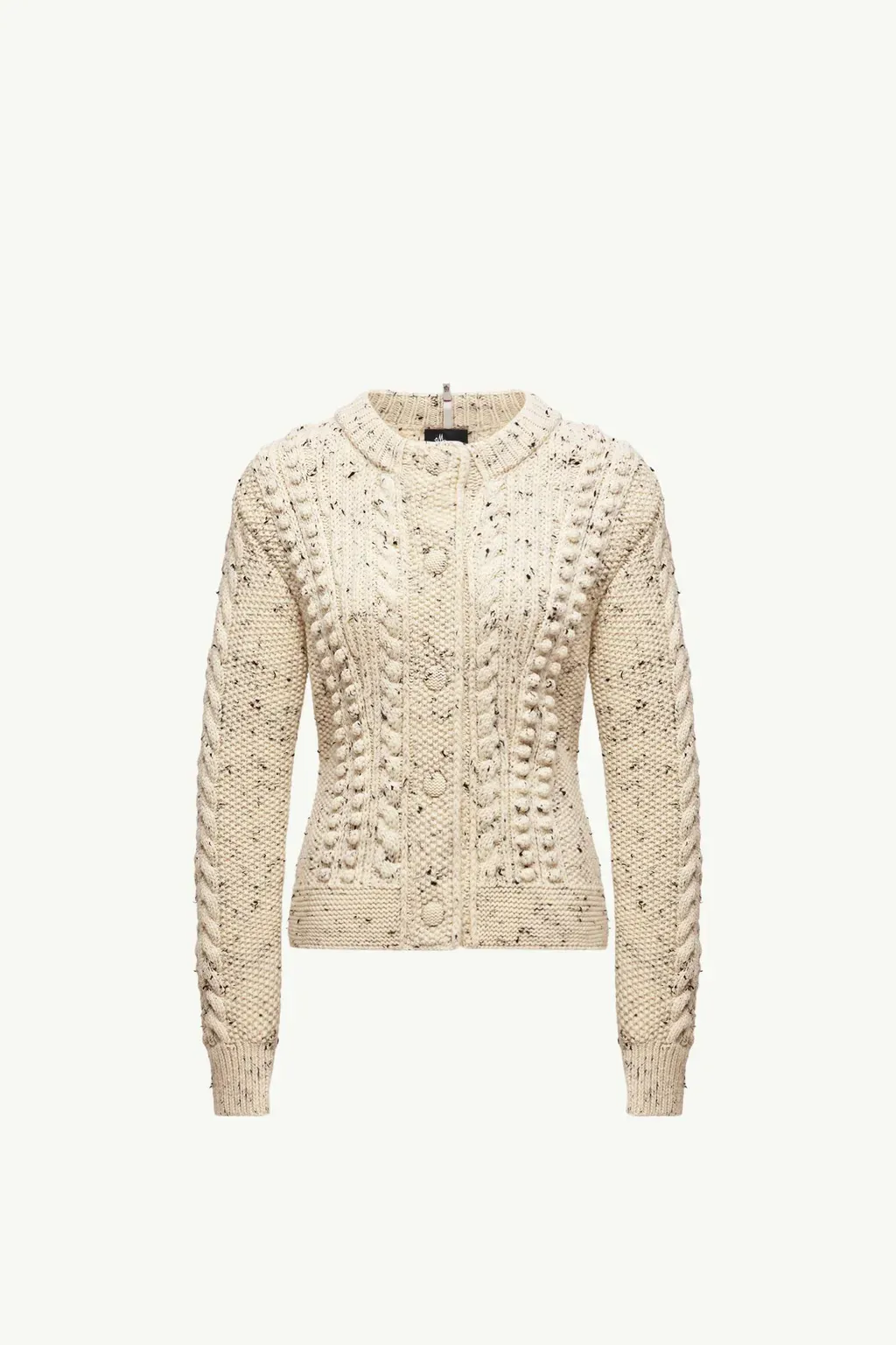 Wool Blend Polo Neck Jumper