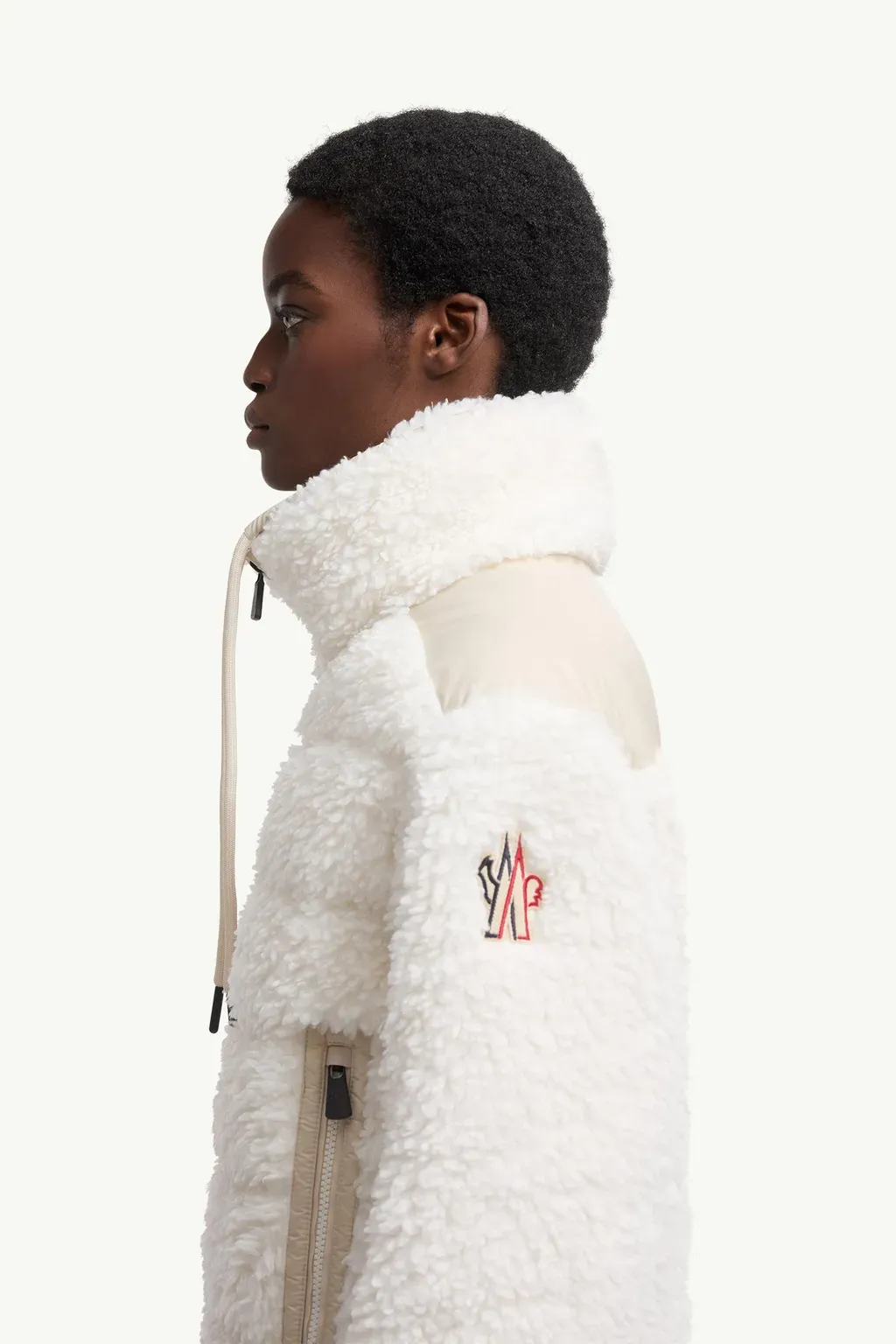 Padded Teddy Zip-Up Cardigan