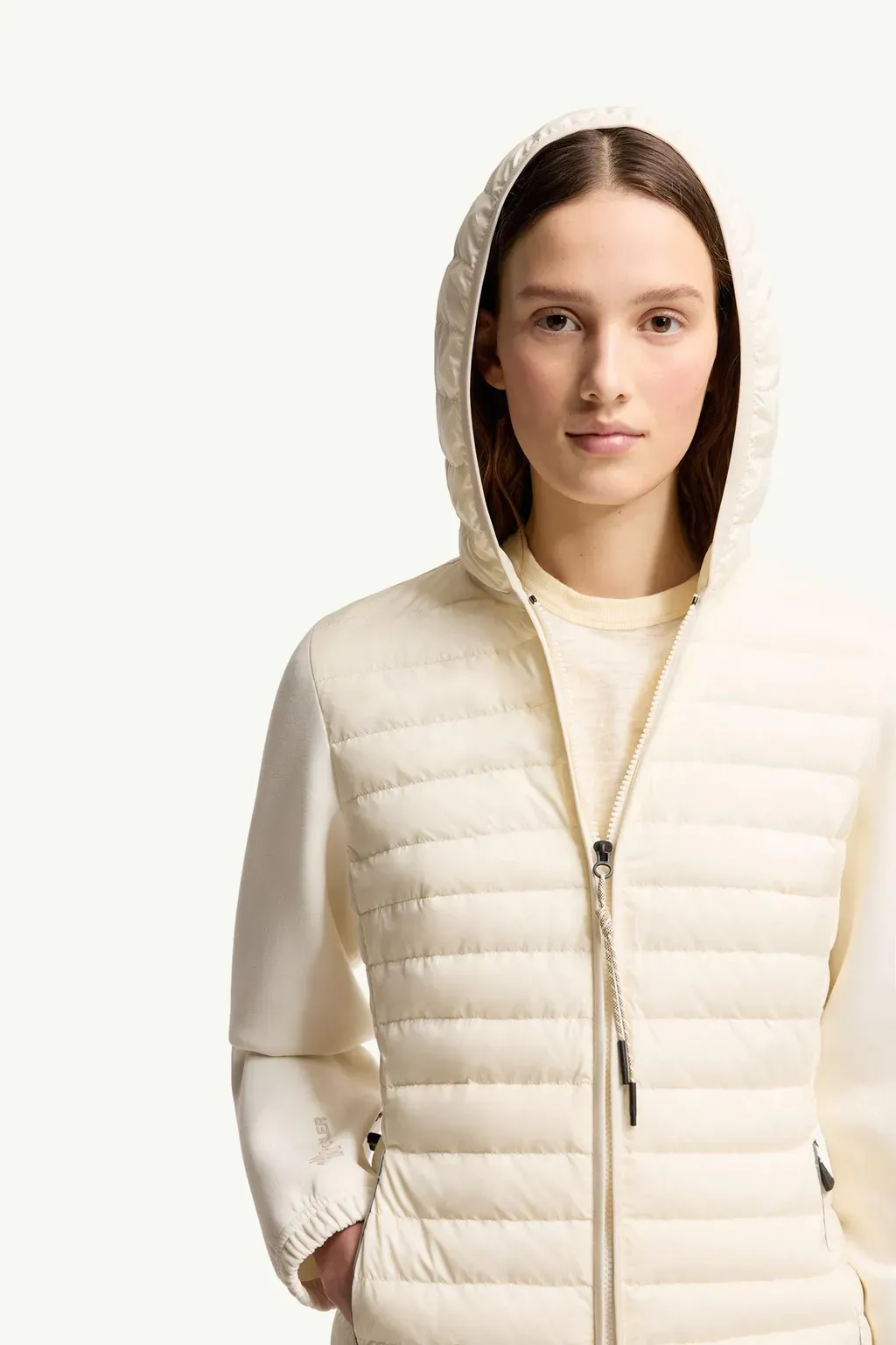 Padded Zip-Up Hoodie