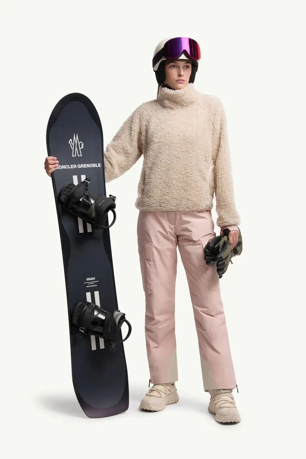 Teddy Polo Neck Sweatshirt