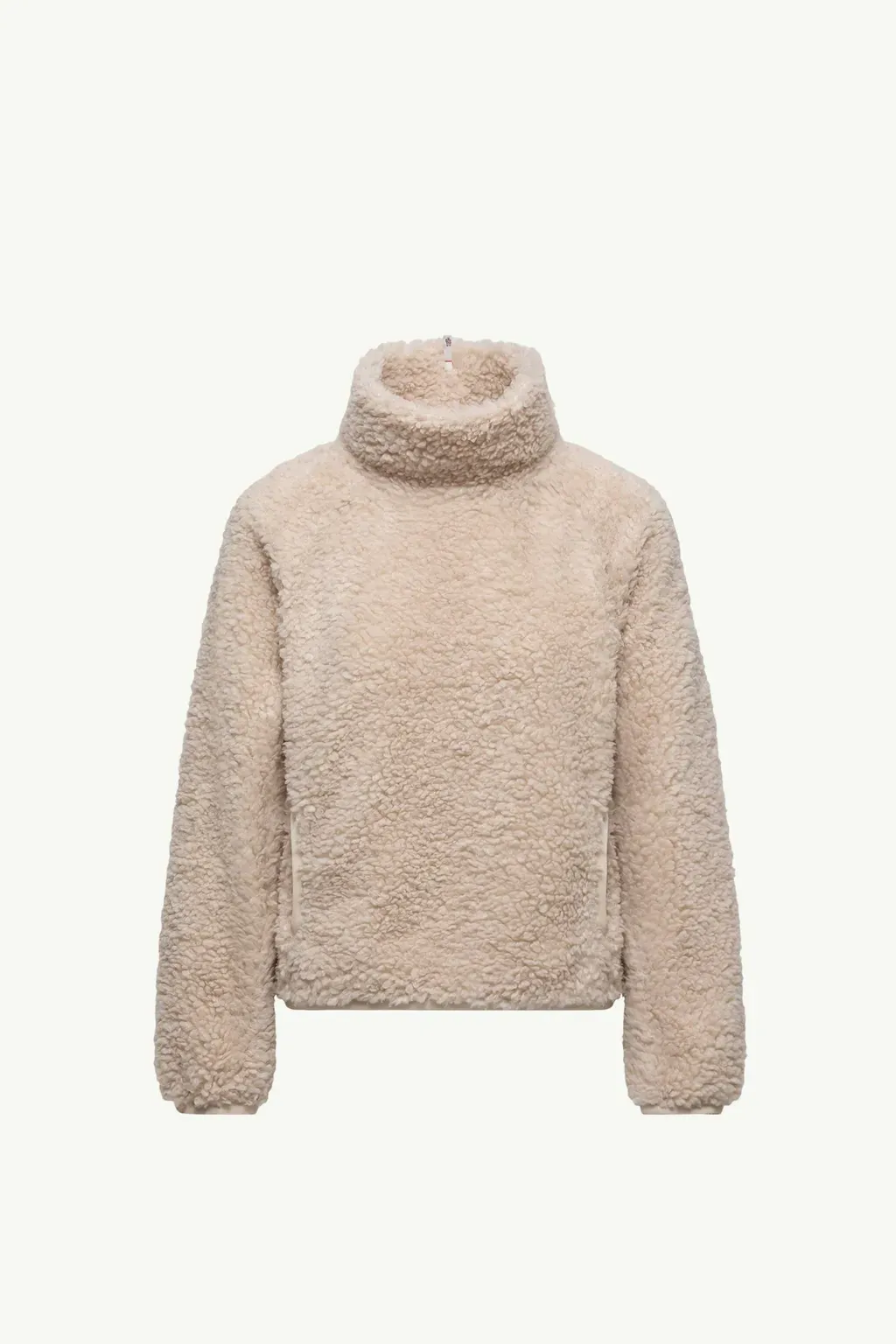 Teddy Polo Neck Sweatshirt