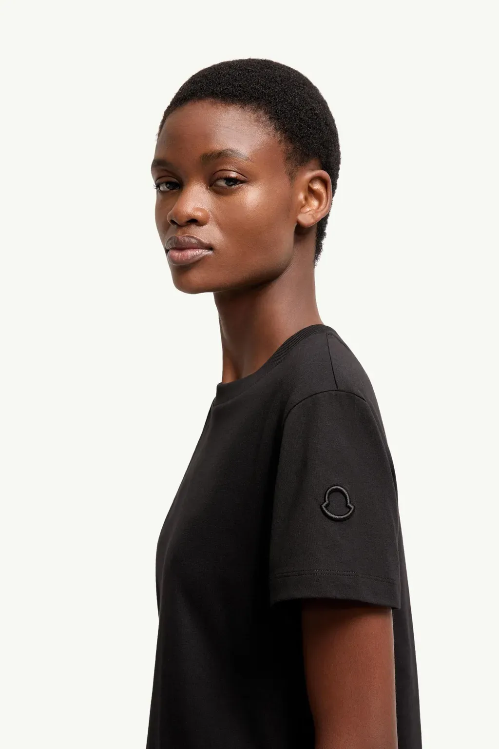 Embroidered Logo Cotton T-Shirt