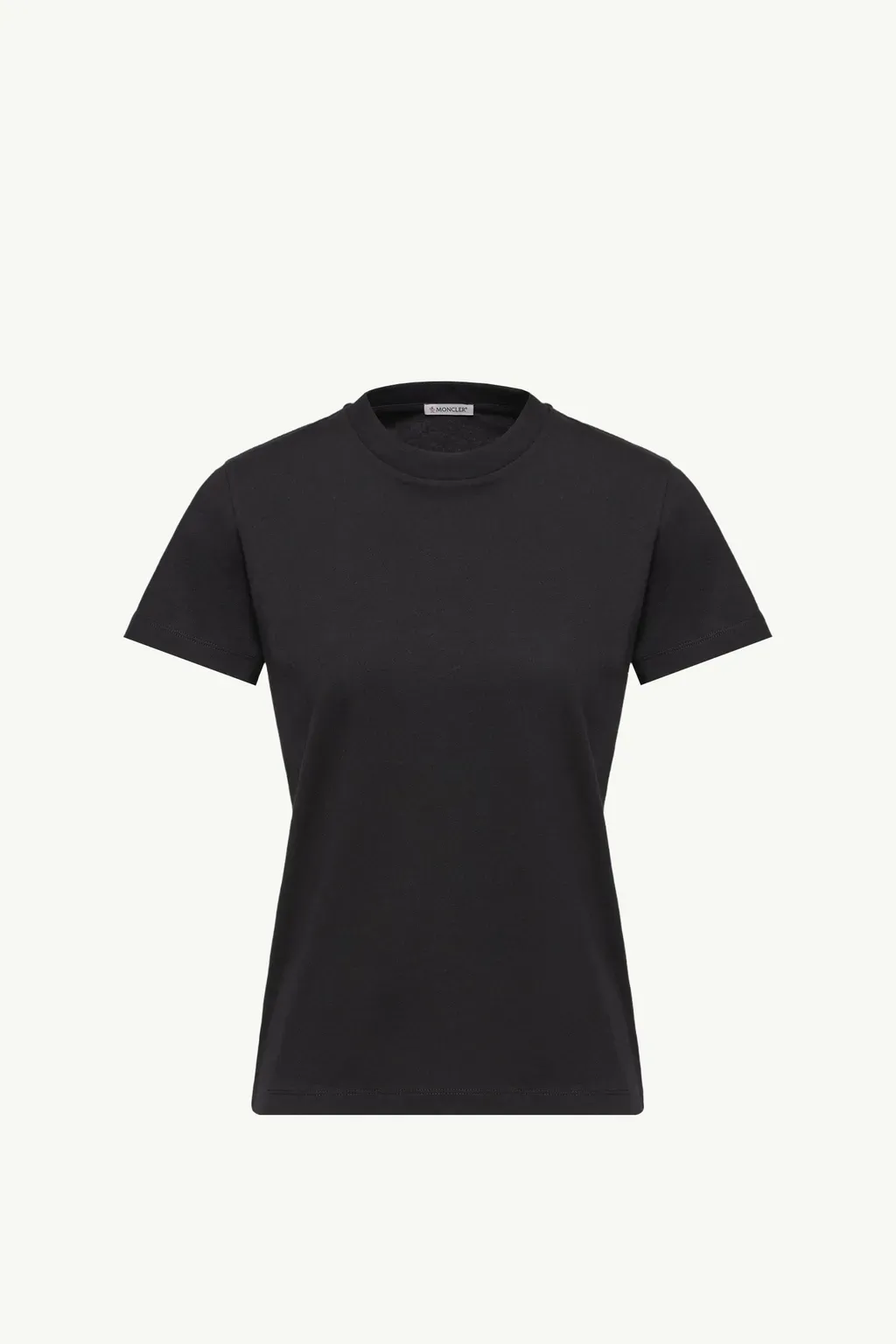 Embroidered Logo Cotton T-Shirt