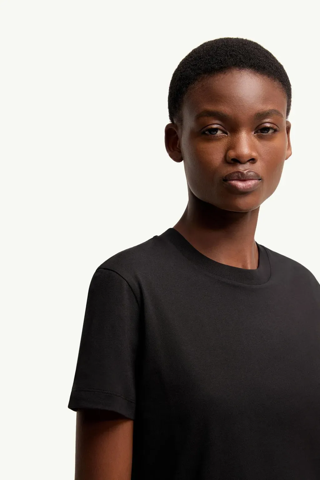 Embroidered Logo Cotton T-Shirt