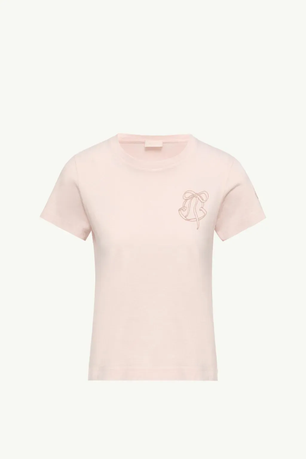 Embroidered Logo Cotton T-Shirt