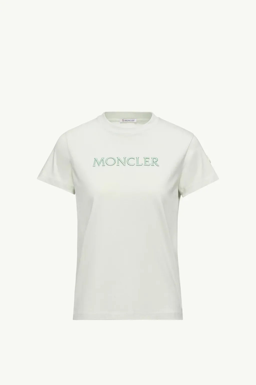 Embroidered Tonal Logo Cotton T-Shirt