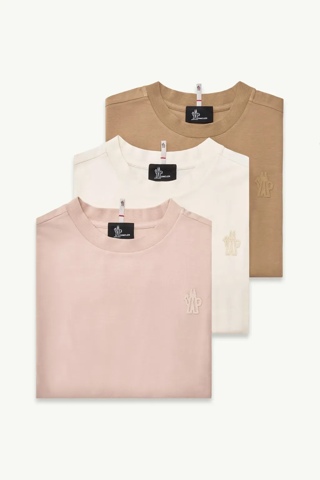Logo Patch Cotton Blend T-Shirt