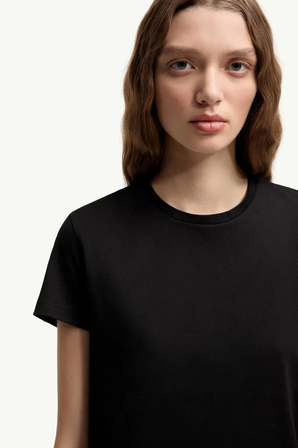 Logo Patch Cotton Jersey T-Shirt