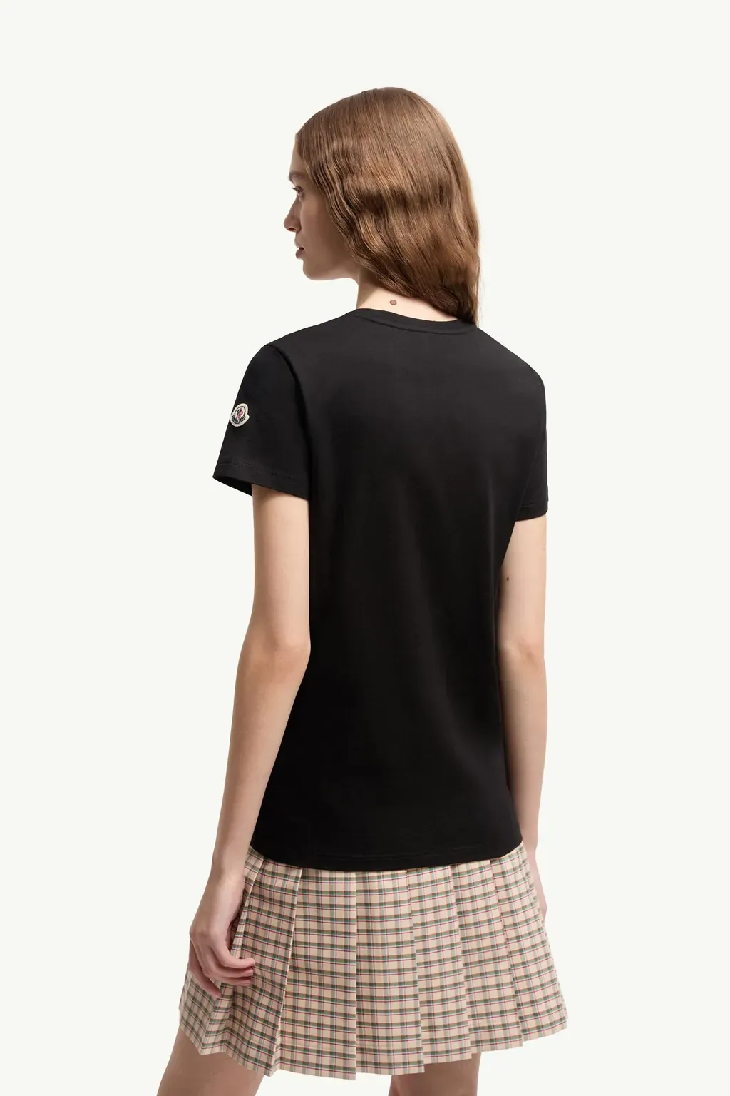 Logo Patch Cotton Jersey T-Shirt