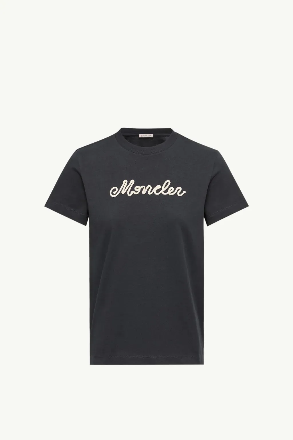 Logo Embroidery Cotton T-Shirt