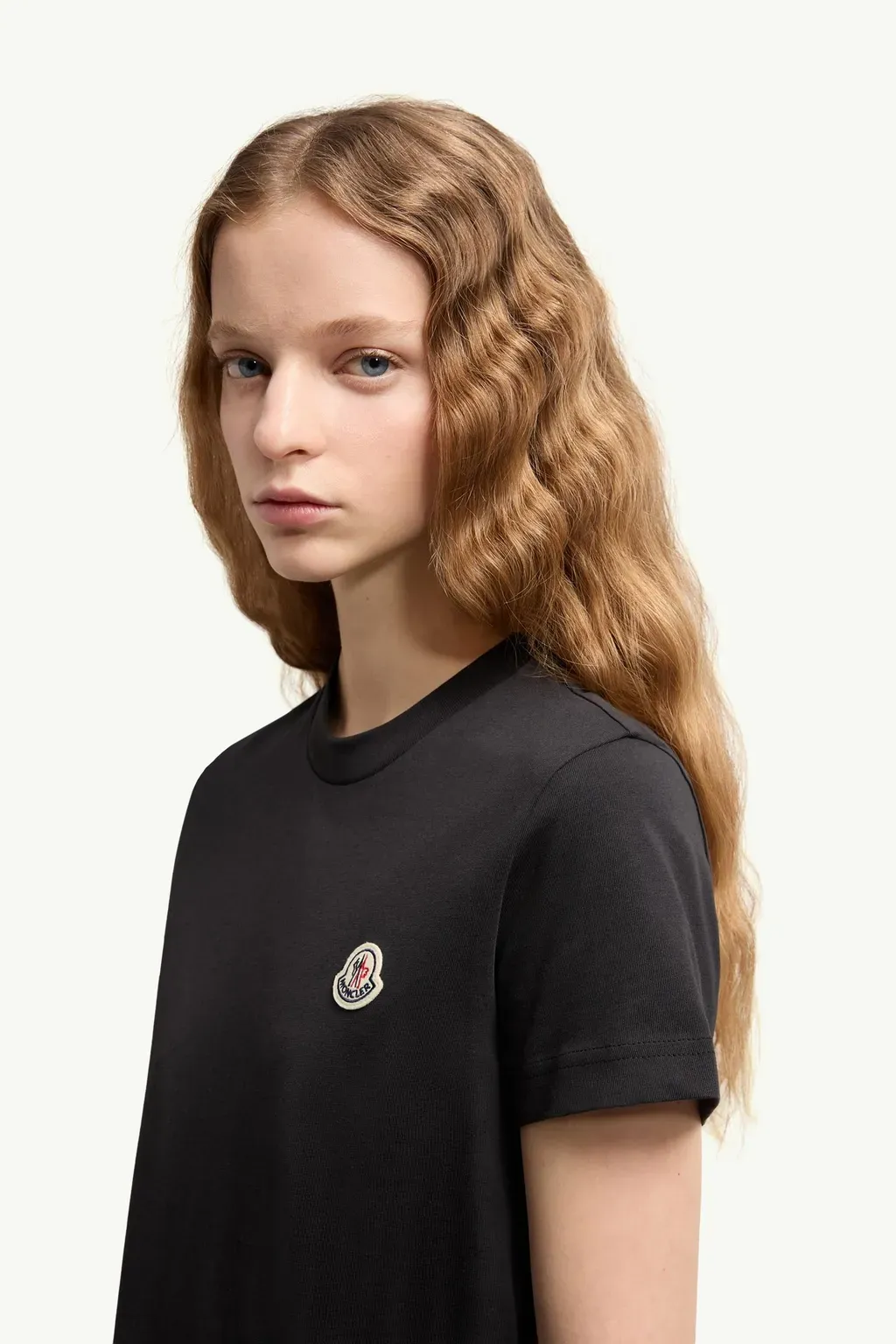 Logo Patch Cotton T-Shirt
