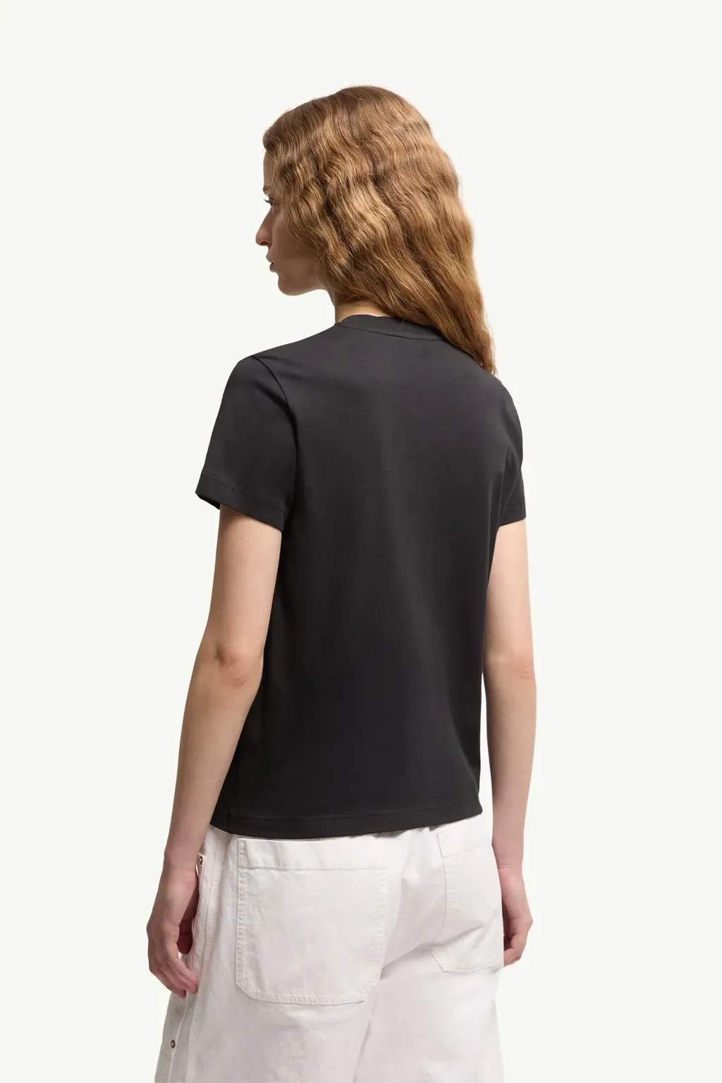 Logo Patch Cotton T-Shirt