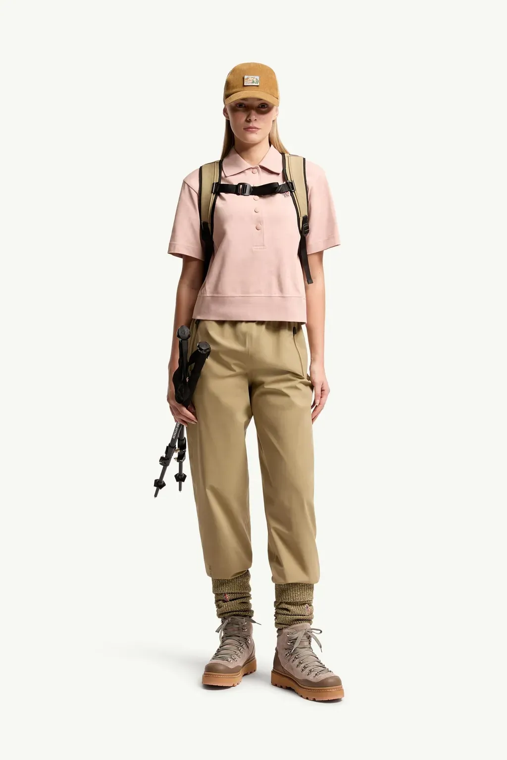 Logo Patch Cotton Polo Shirt