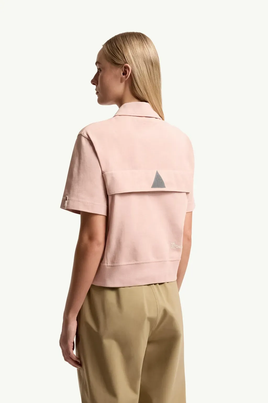 Logo Patch Cotton Polo Shirt