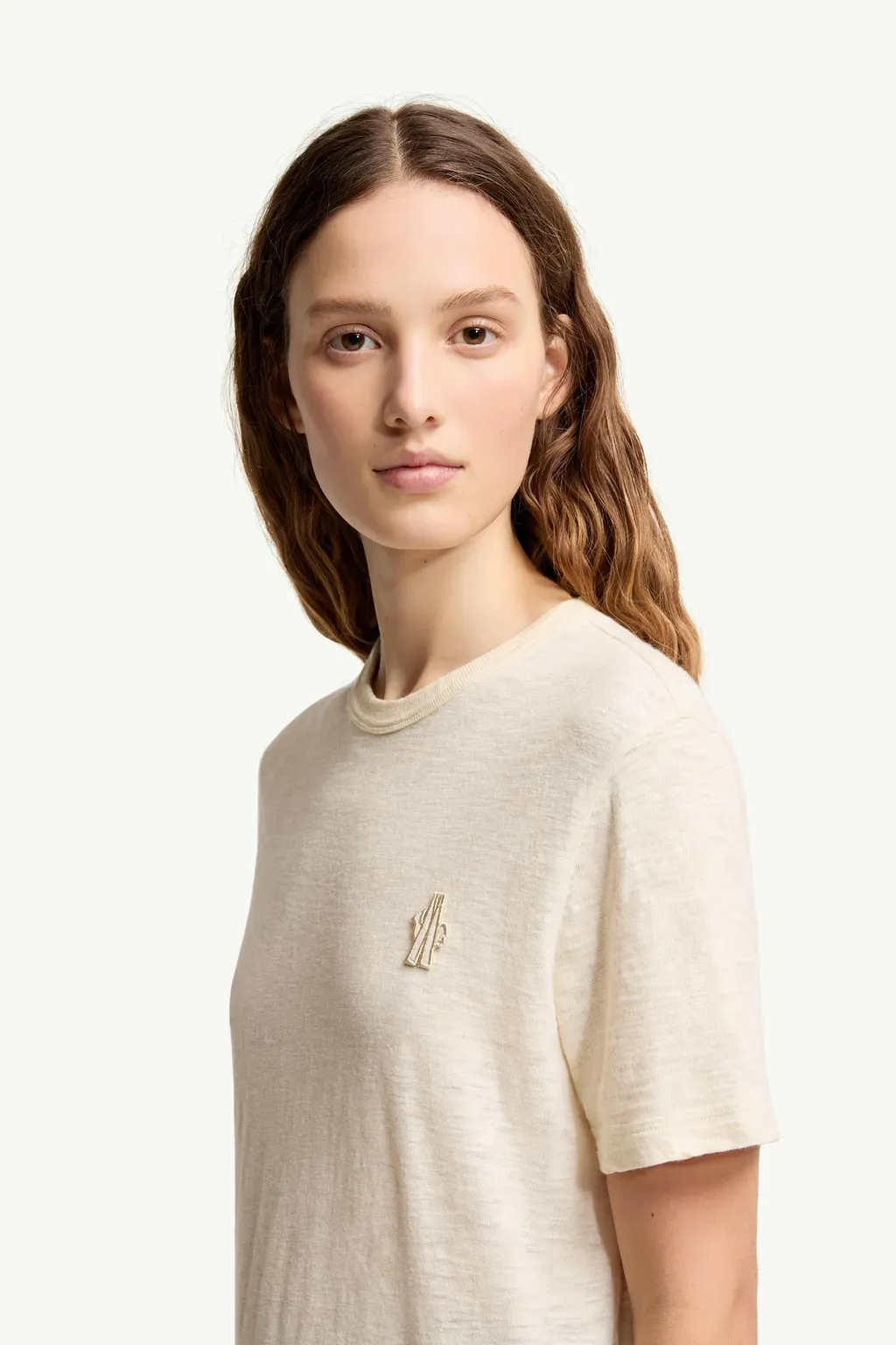 Logo Patch Cotton T-Shirt