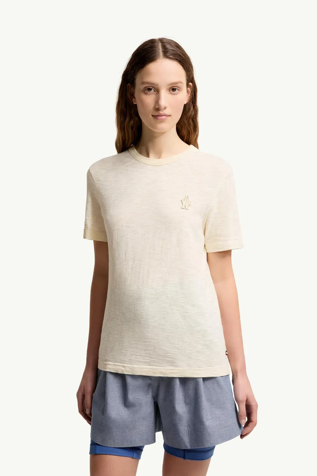 Logo Patch Cotton T-Shirt