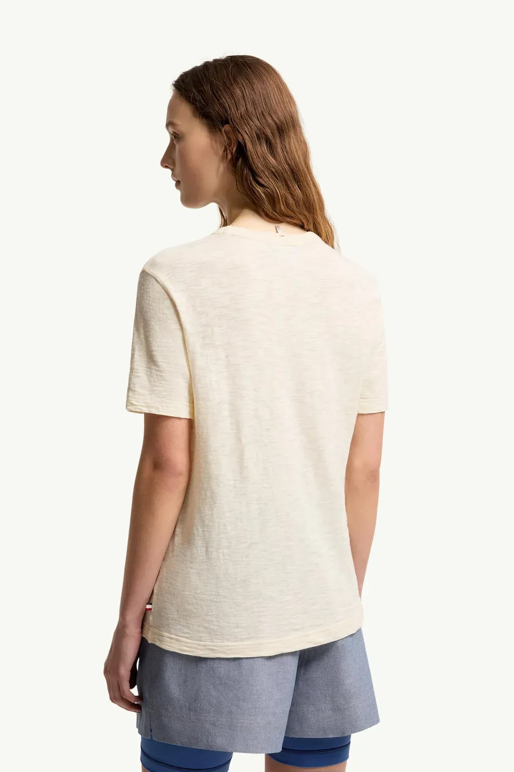 Logo Patch Cotton T-Shirt
