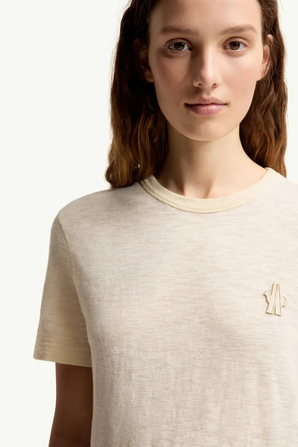 Logo Patch Cotton T-Shirt