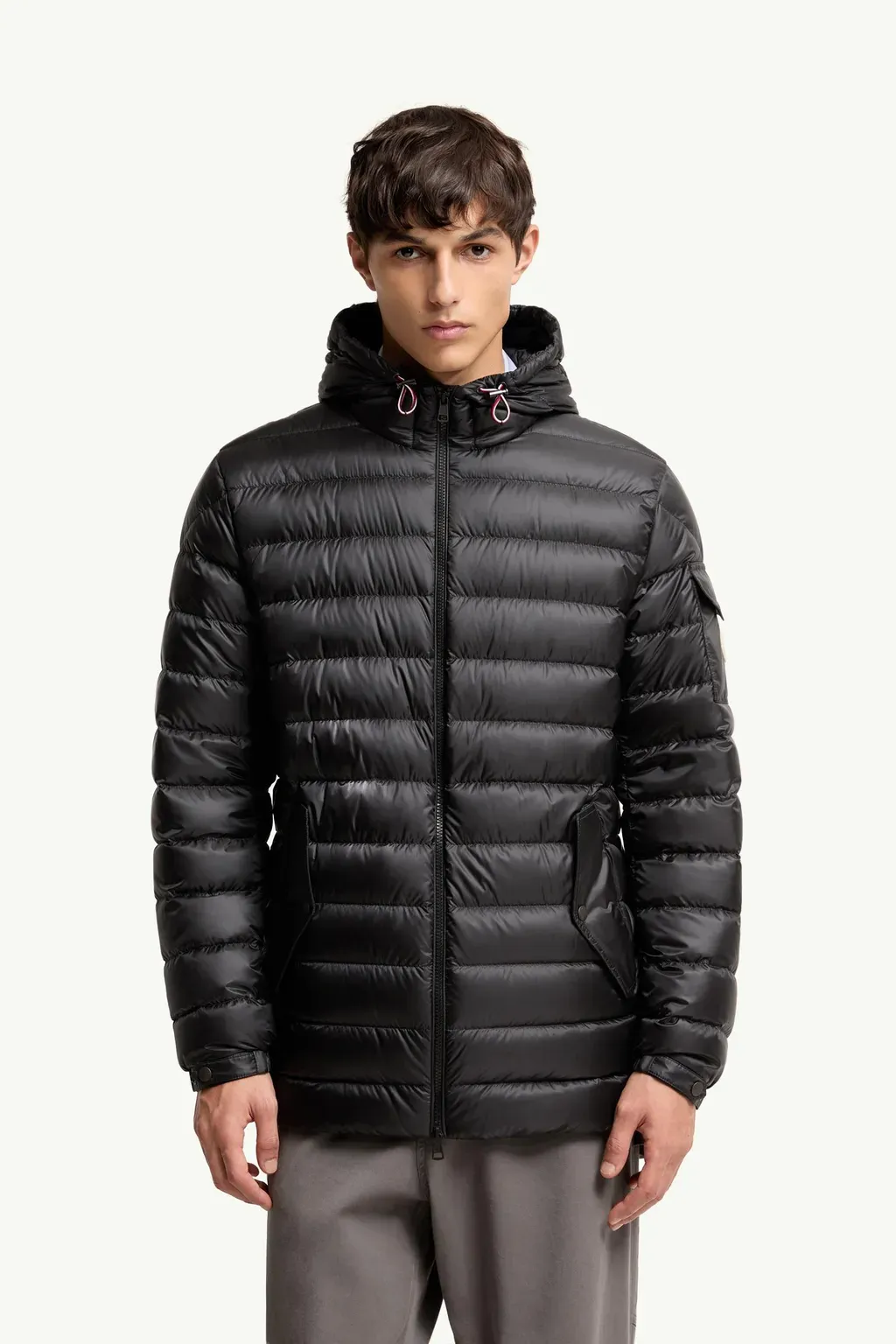 Oahu Hooded Mid-Length Down Parka Jacket