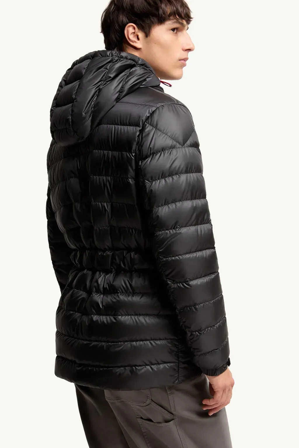 Oahu Hooded Mid-Length Down Parka Jacket