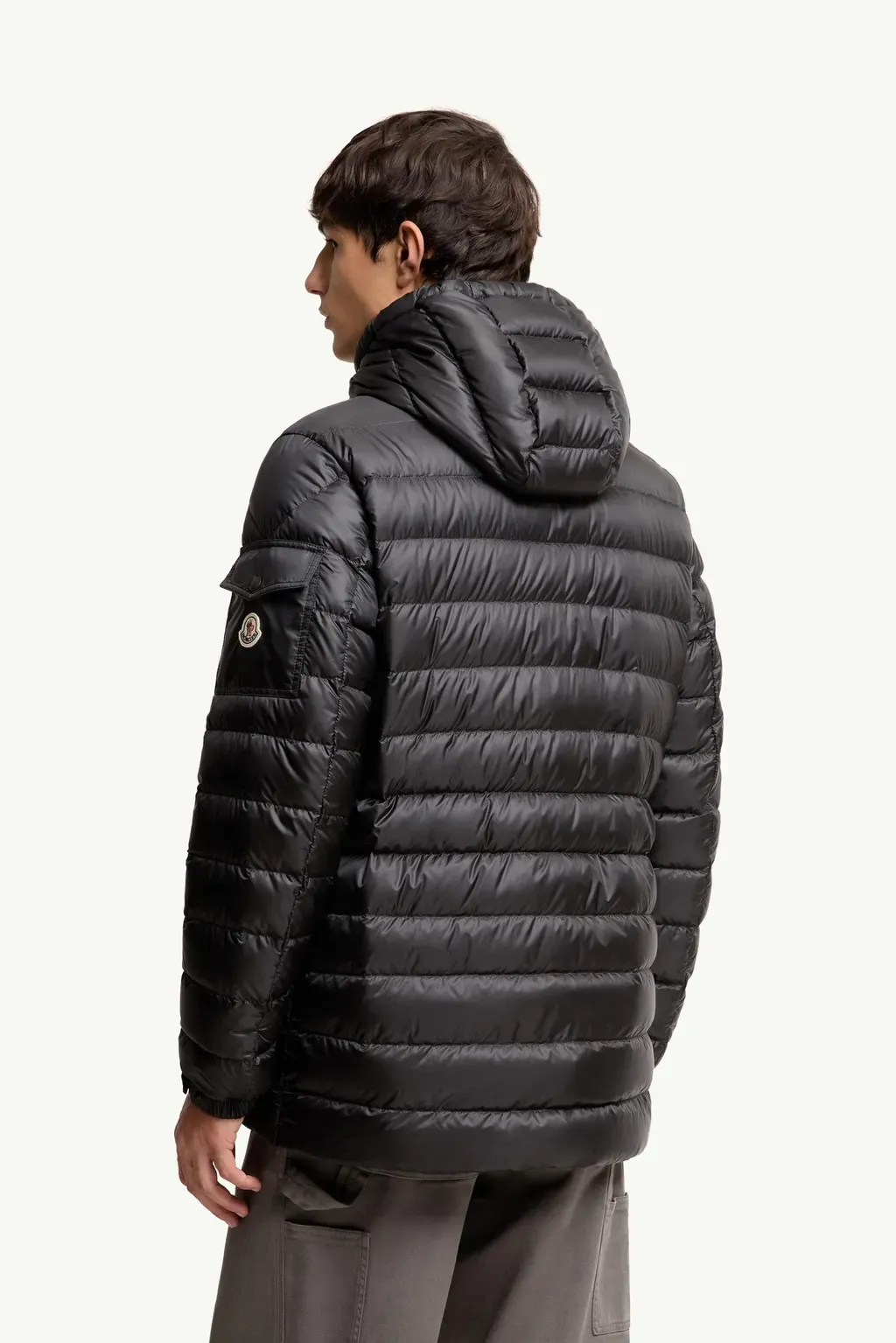 Oahu Hooded Mid-Length Down Parka Jacket