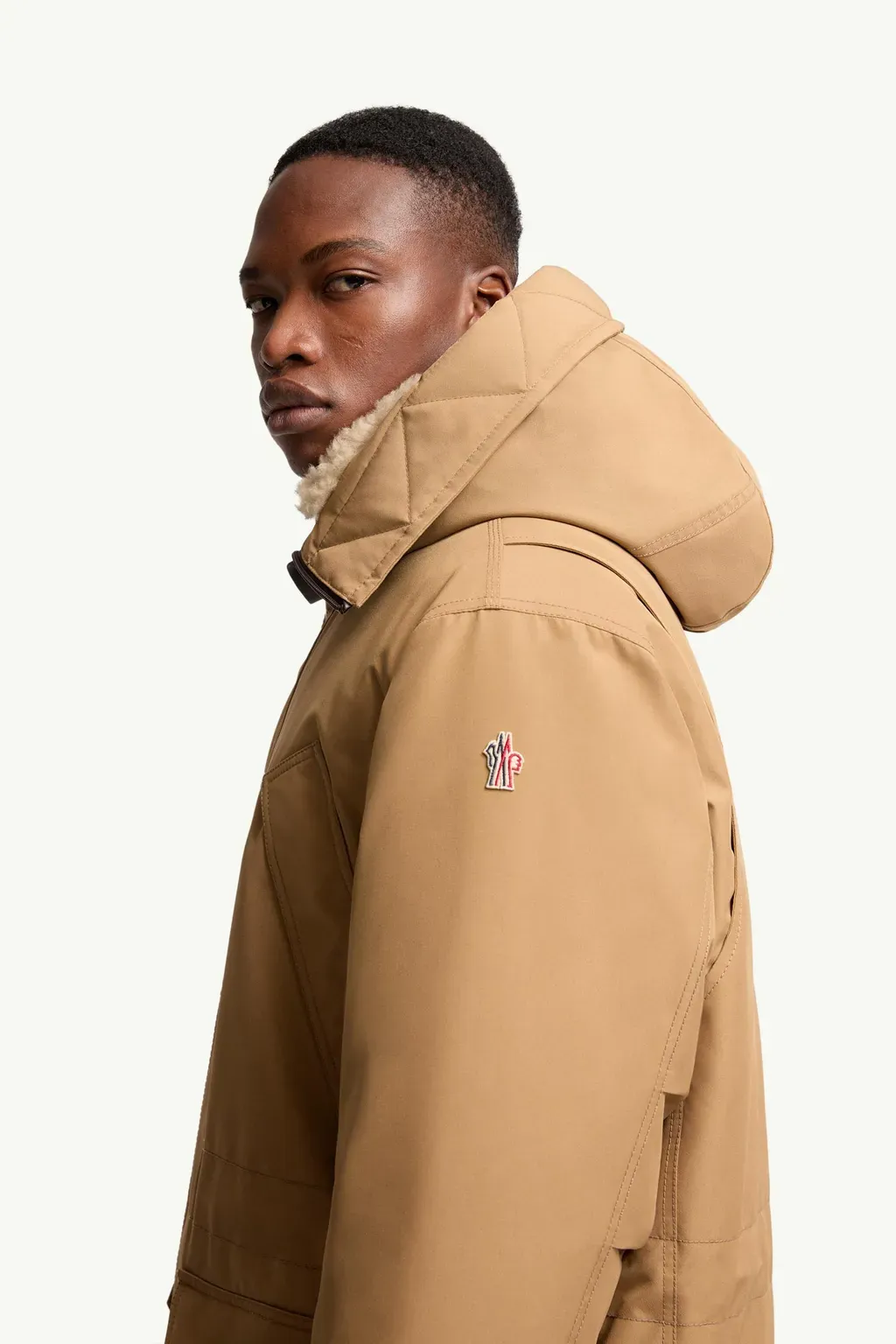 Foux Gore-Tex® Laminate Hooded Long Insulated Ski Jacket