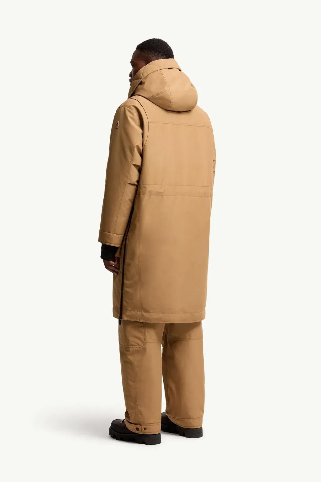 Foux Gore-Tex® Laminate Hooded Long Insulated Ski Jacket
