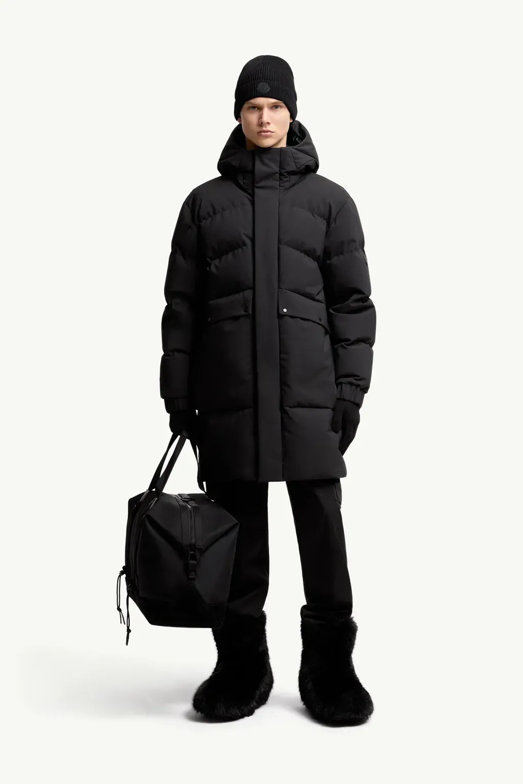 Avioth Hooded Long Down Jacket