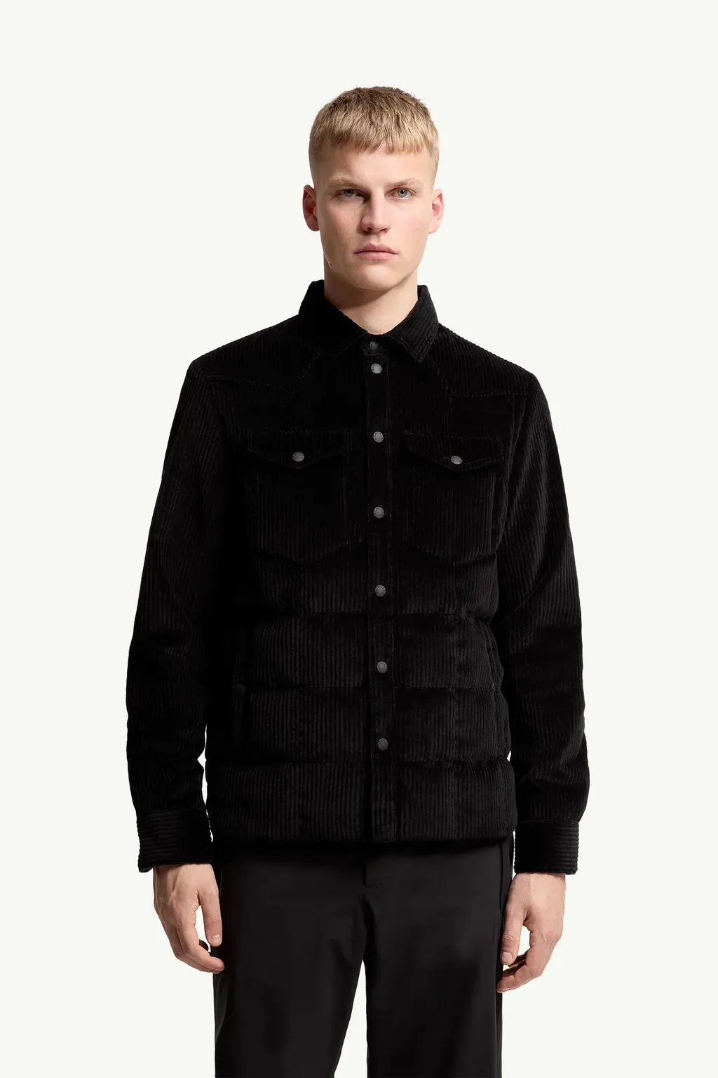 Gelt Corduroy Down Shirt Jacket
