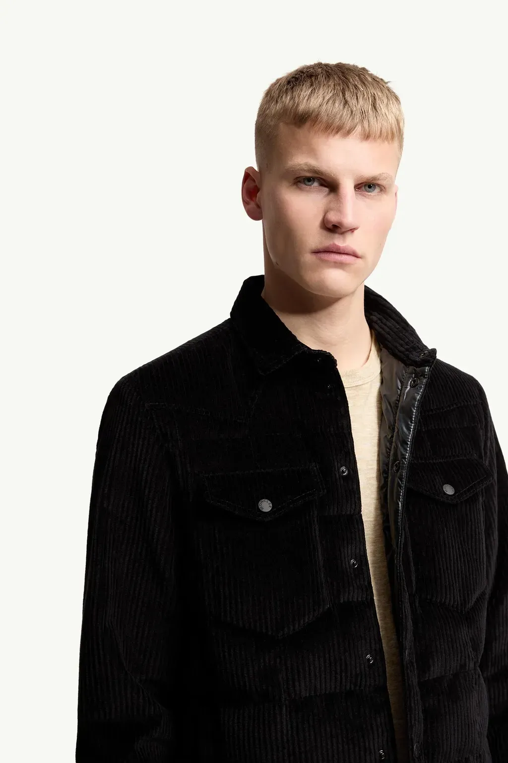 Gelt Corduroy Down Shirt Jacket