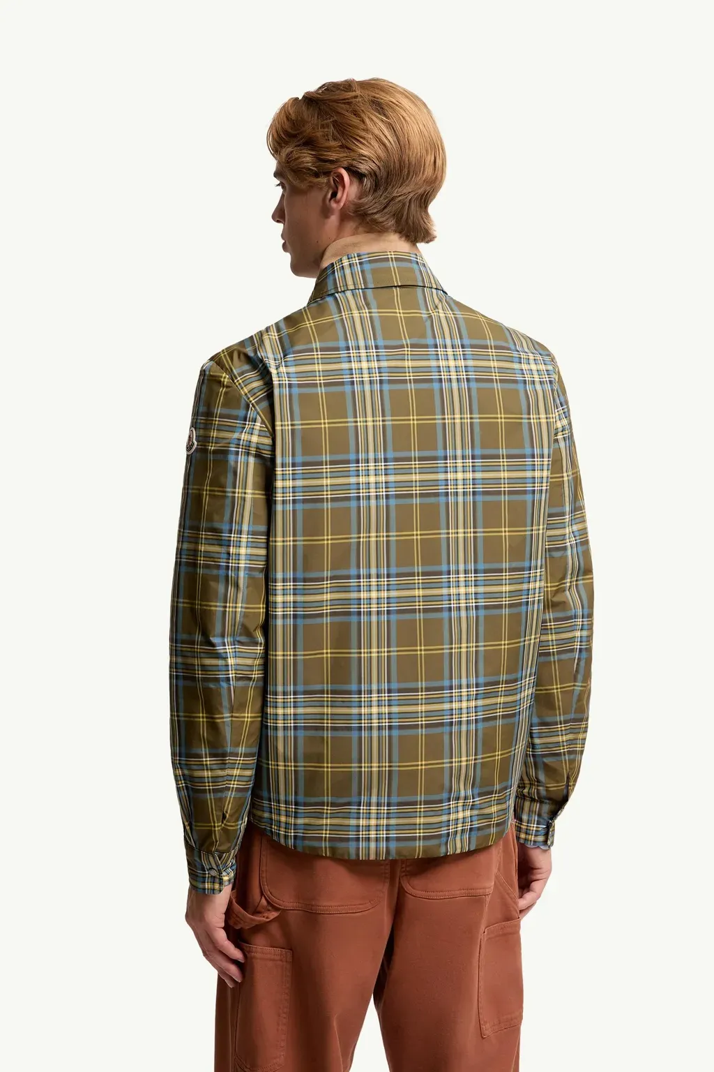 Monogram Checked Shirt Jacket