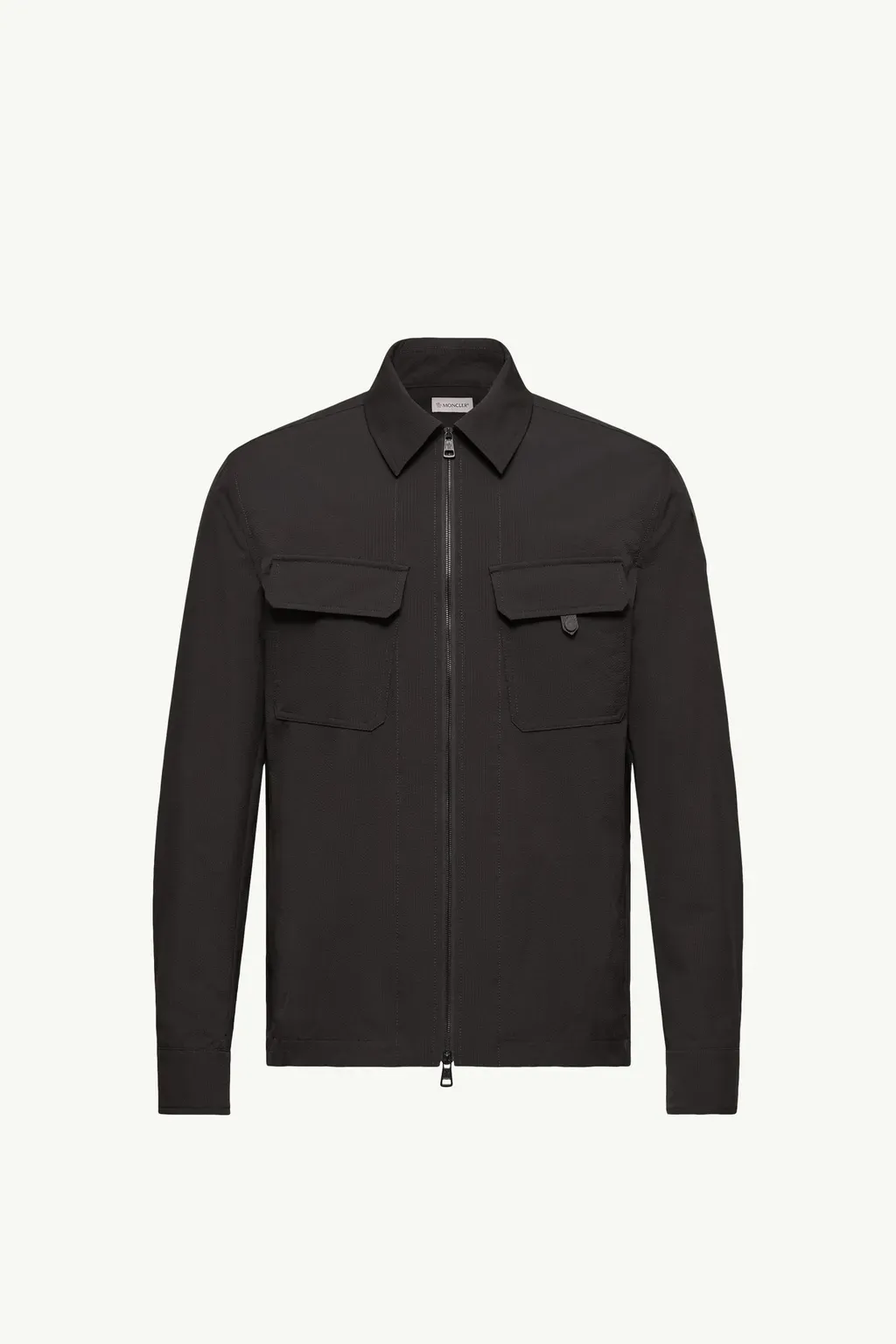 Seersucker Shirt Jacket