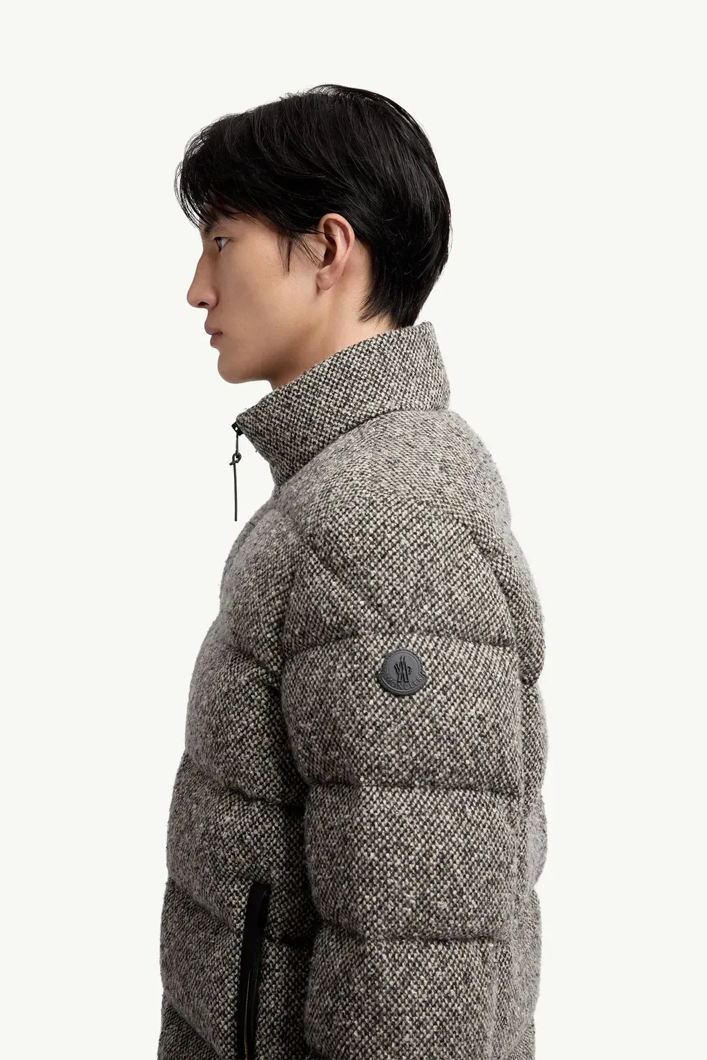 Agde Wool Blend Short Down Jacket