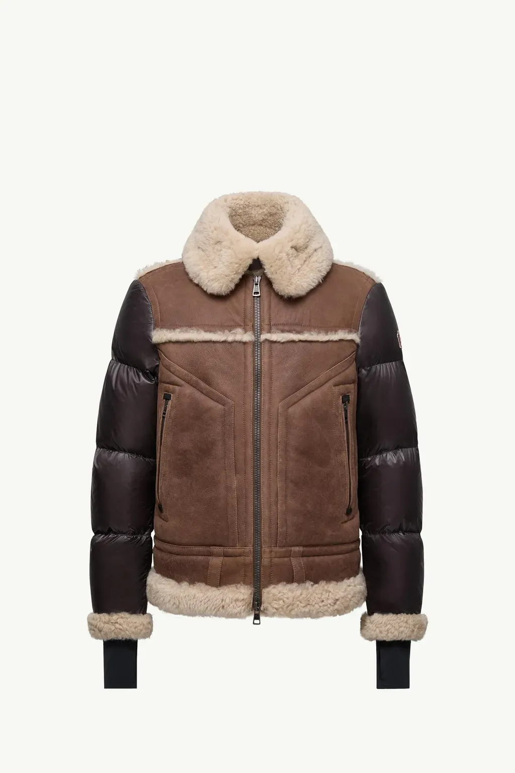 Argens Shearling & Nappa Down Jacket