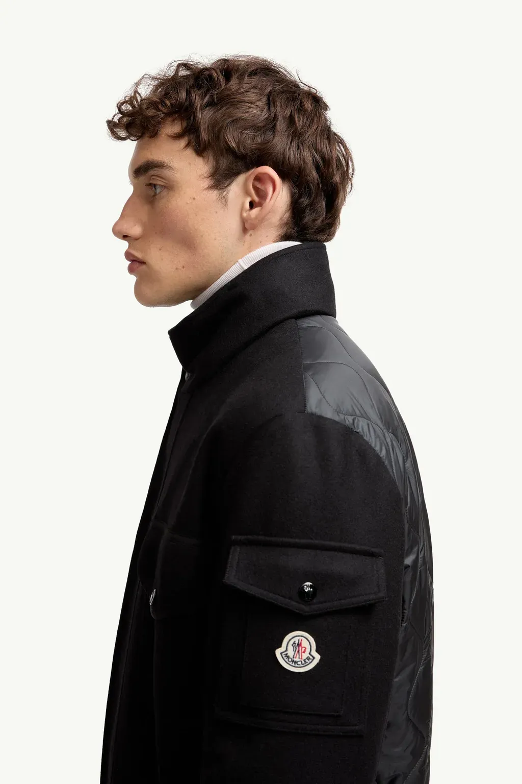 Avoine Wool Short Down Jacket