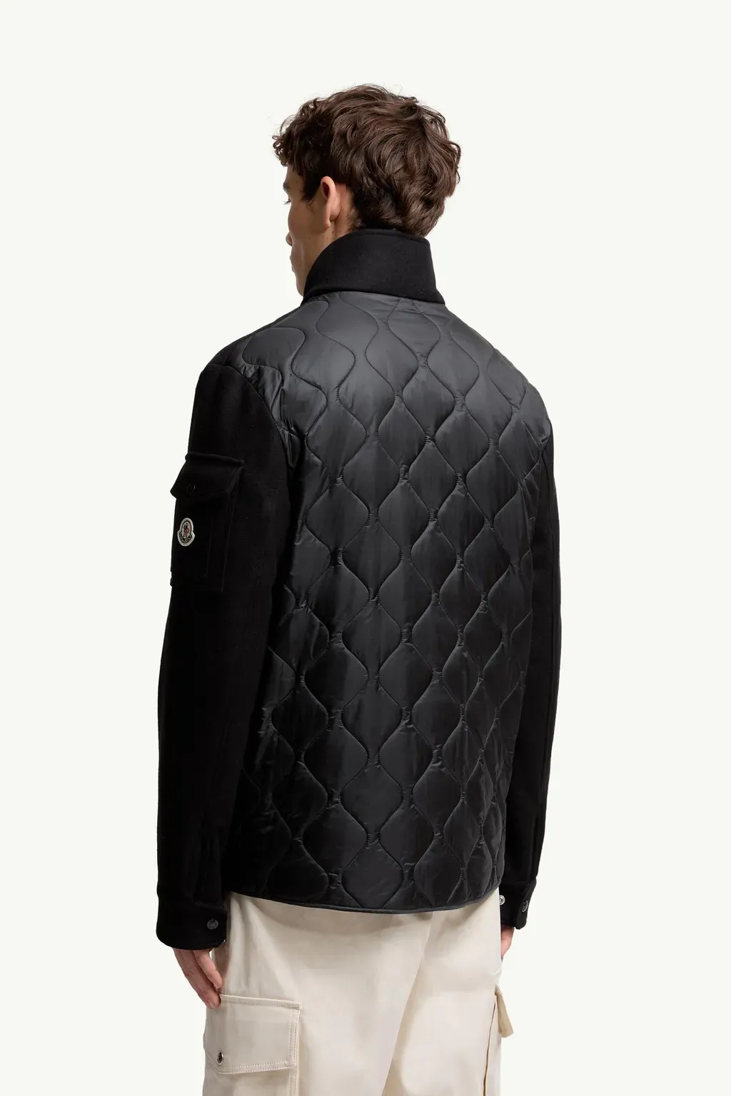 Avoine Wool Short Down Jacket