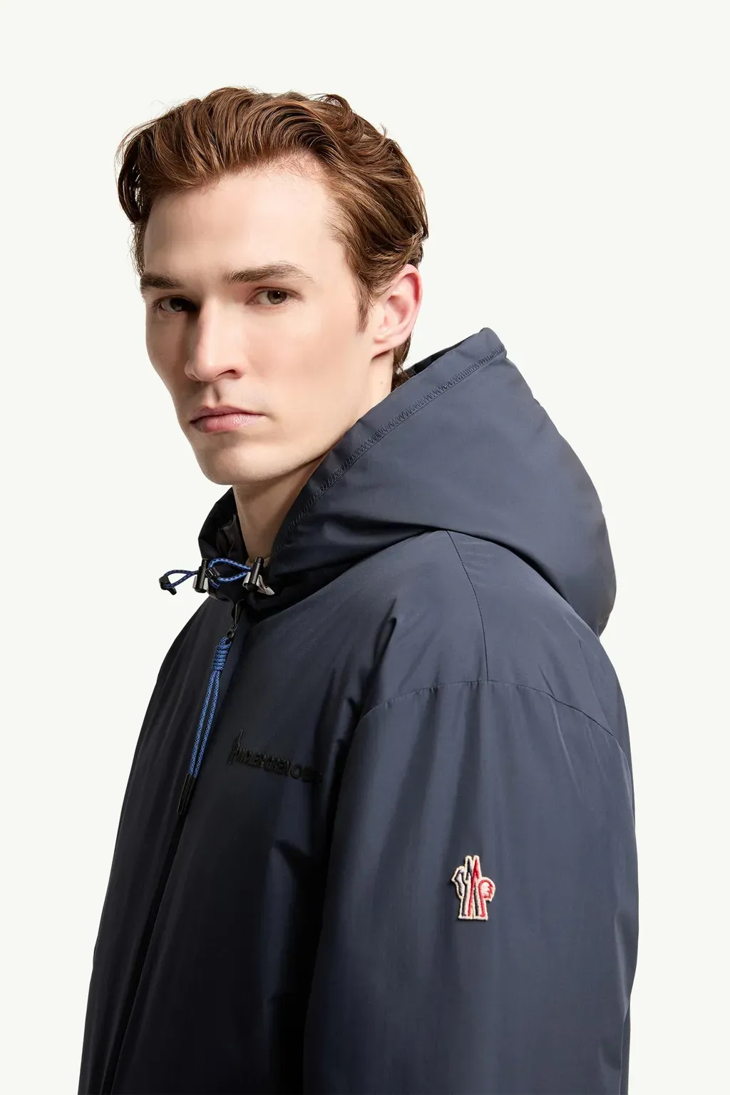 Berguns Reversible Hooded Down Bomber Jacket