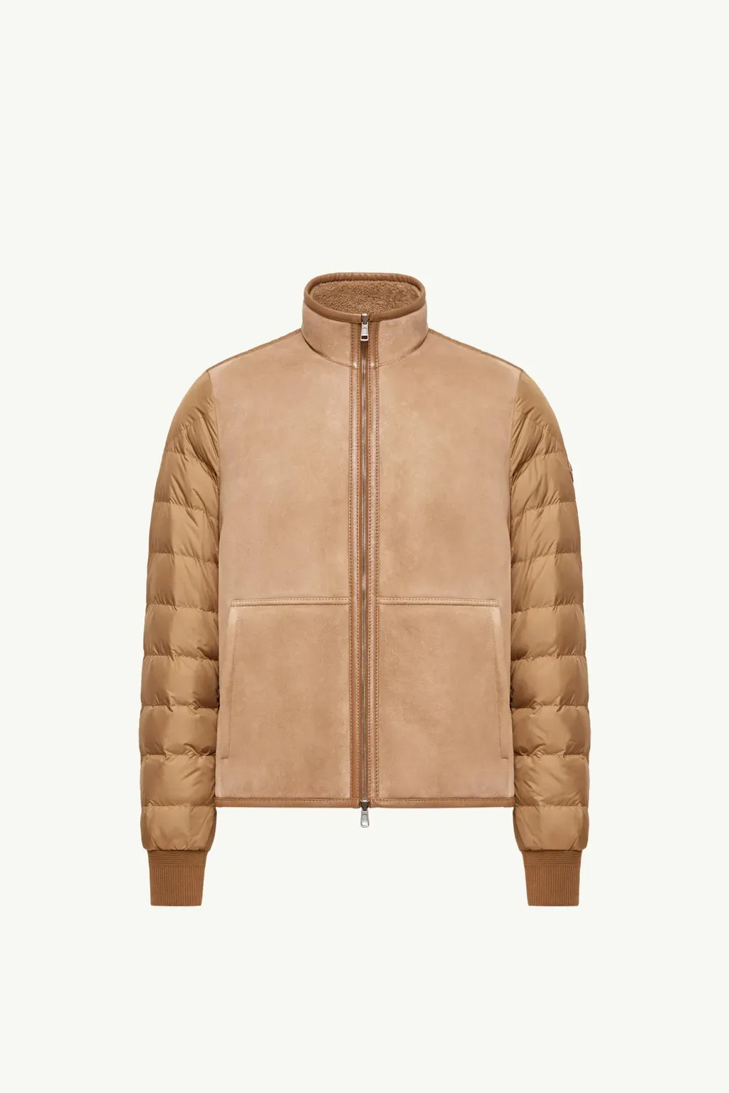 Crachin Reversible Shearling & Nappa Short Down Jacket