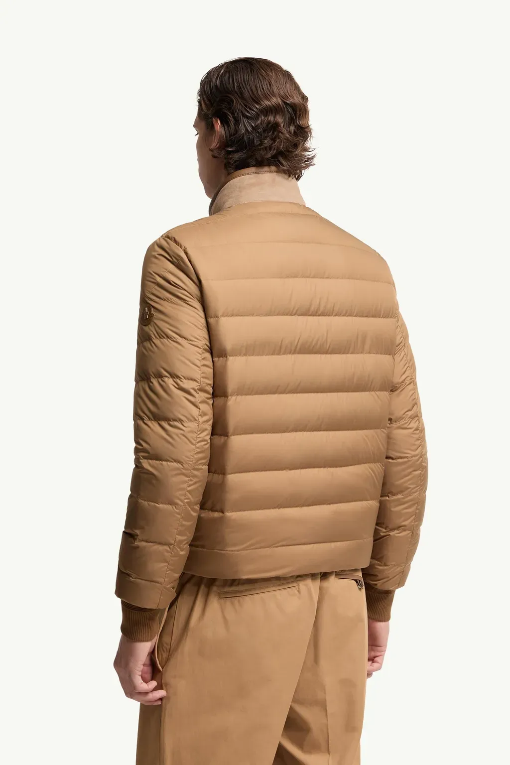 Crachin Reversible Shearling & Nappa Short Down Jacket