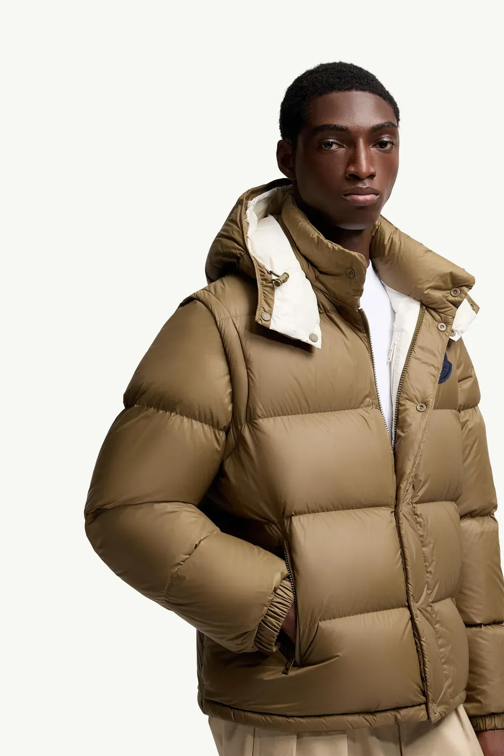 Cyclone 2-In-1 Hooded Short Down Jacket
