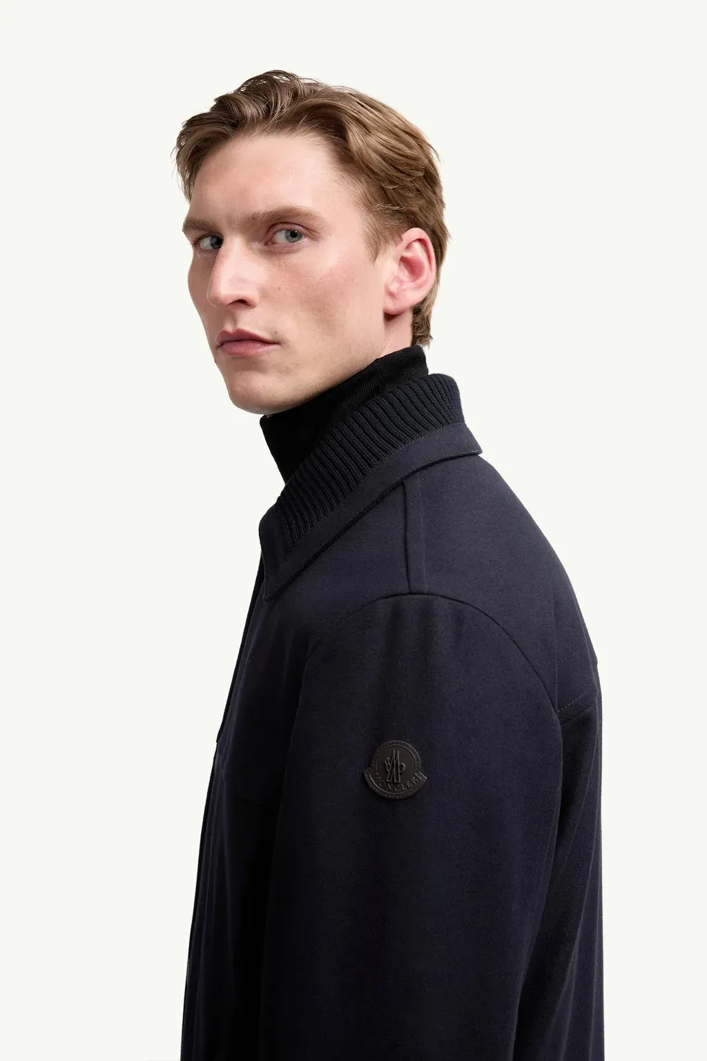Emilion Wool Blend Shirt Jacket