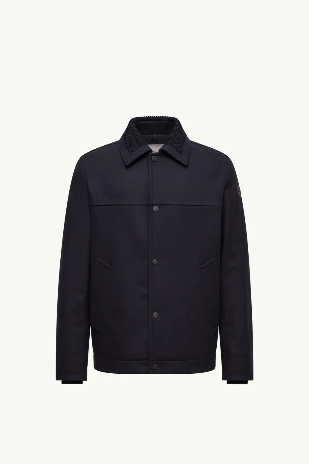 Emilion Wool Blend Shirt Jacket