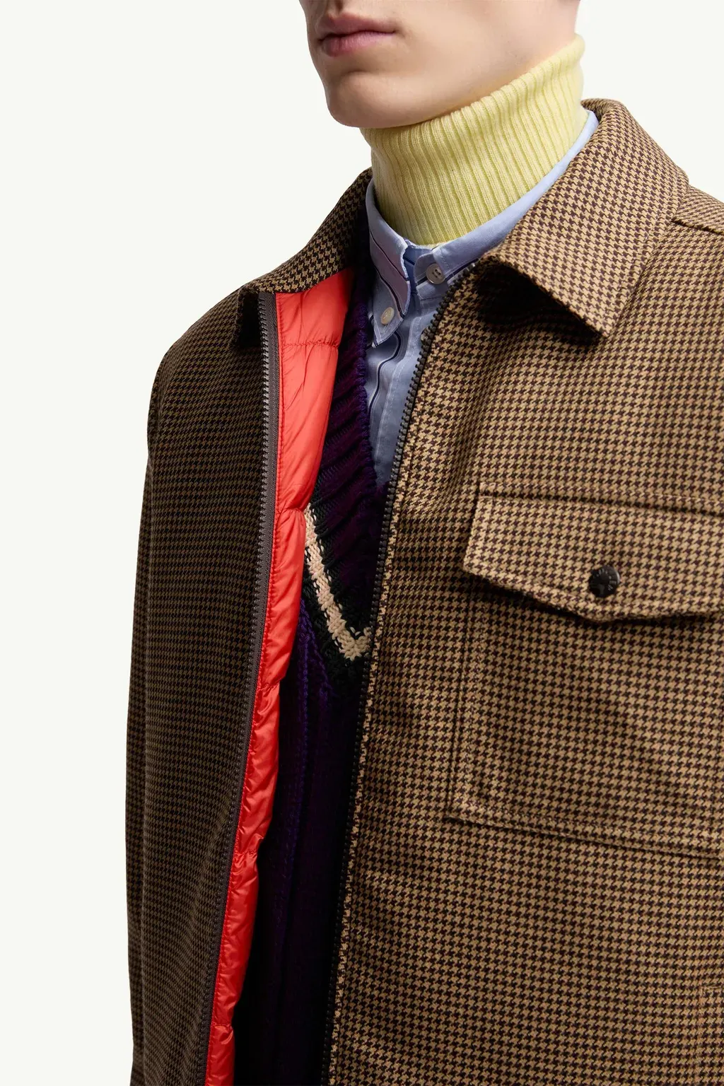 Escaut Wool Down Shirt Jacket