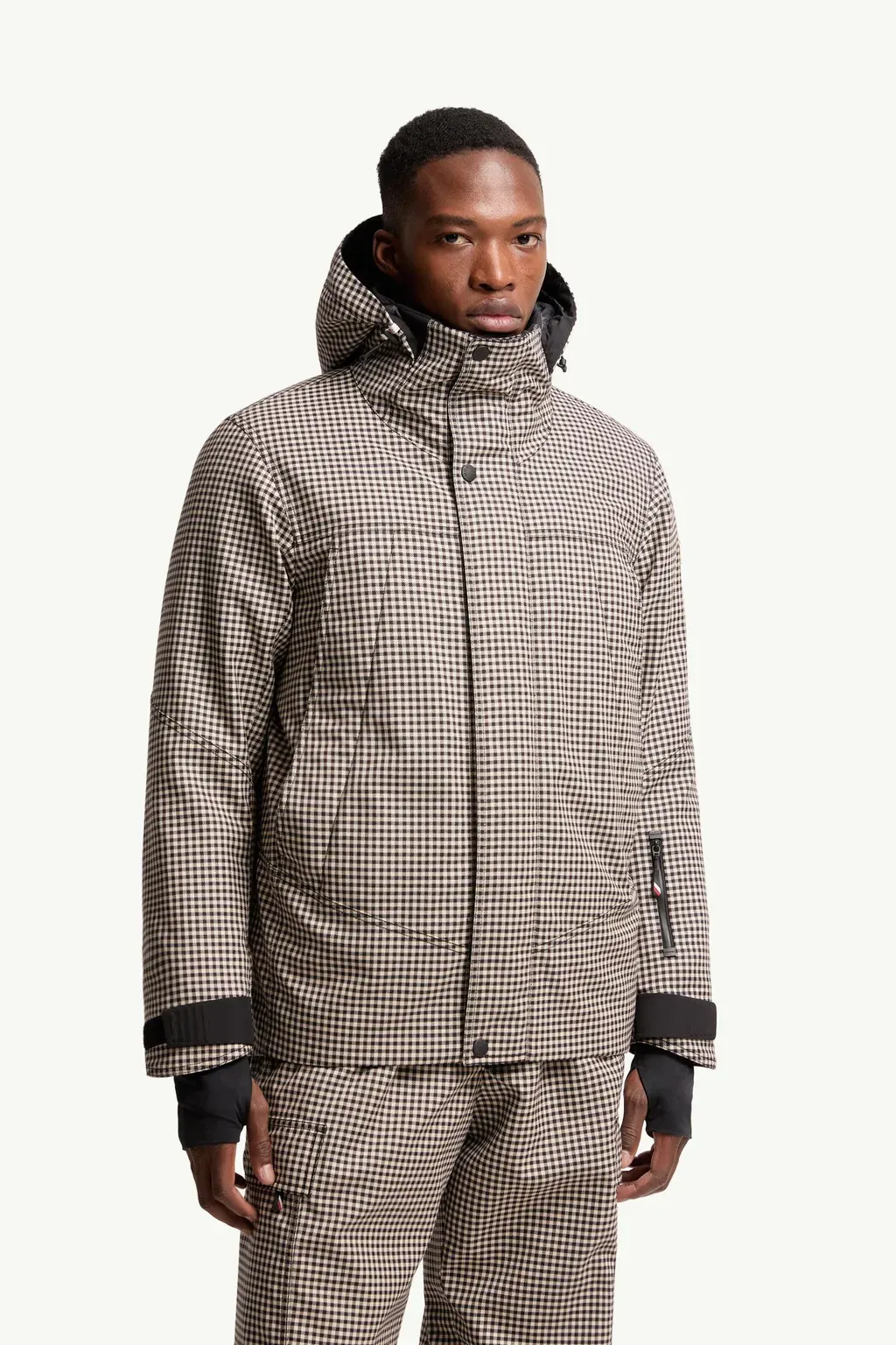 Ettal Wool Hooded Insulated Ski Jacket