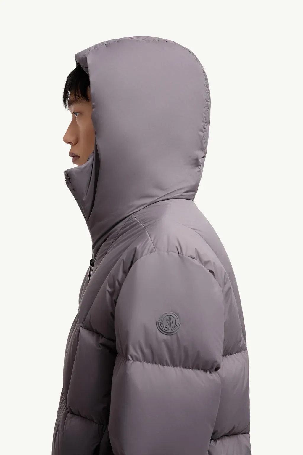 Fusain Hooded Short Down Jacket