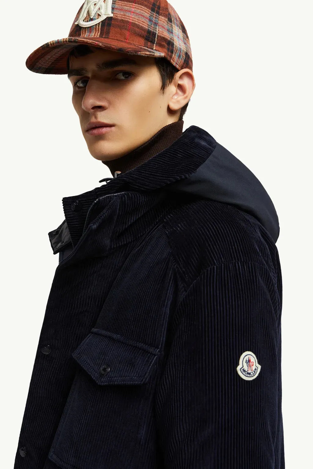 Greselin Reversible Corduroy Short Down Jacket